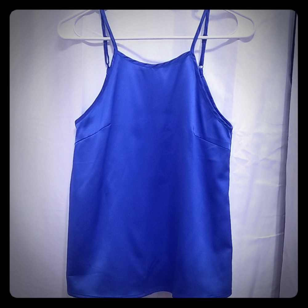 Satin tank top